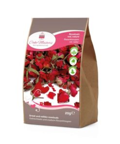 Cake-Masters Rosenknospen rot natur 20g