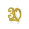 Kerze 30 Gold