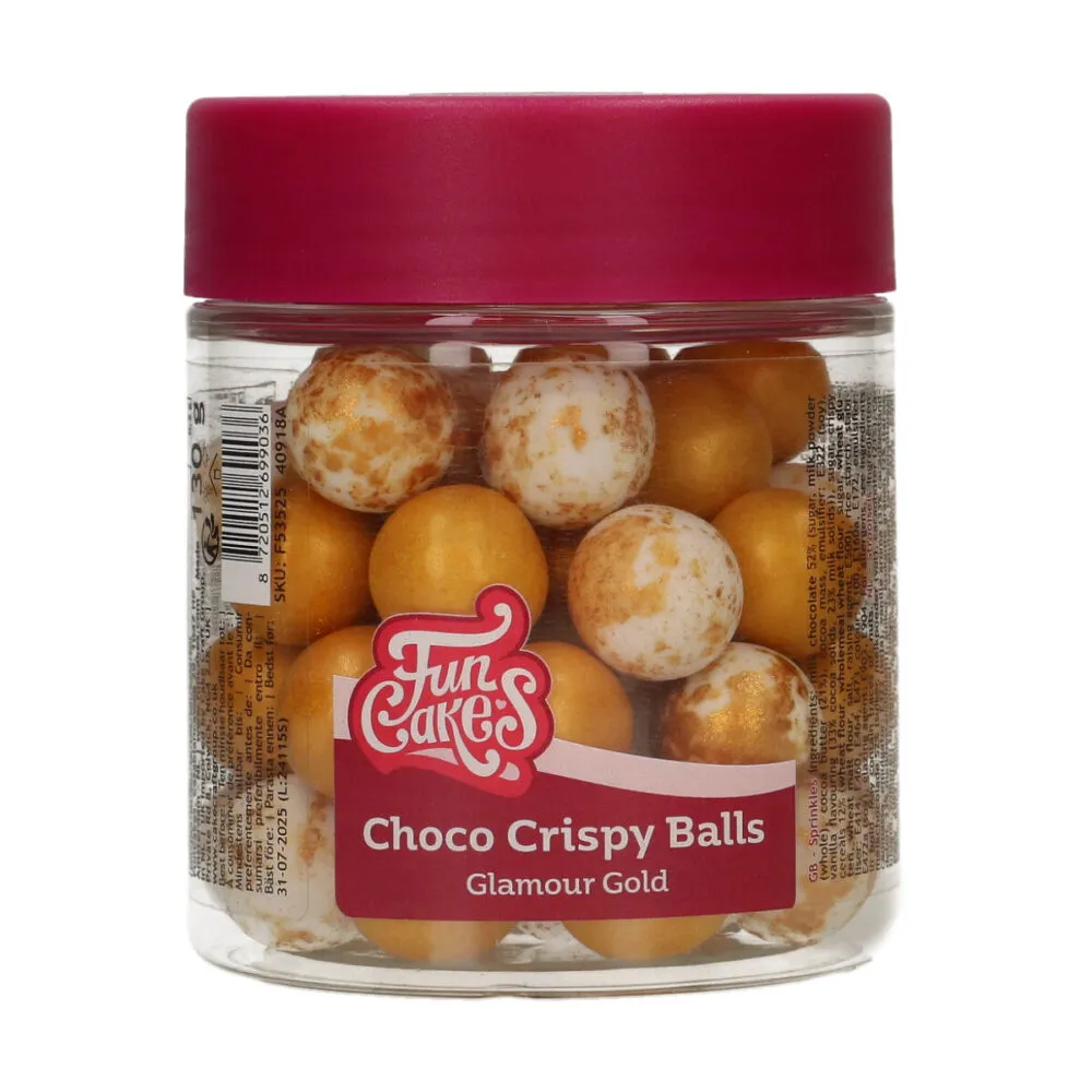 Choco Crispy Balls Glamour Gold