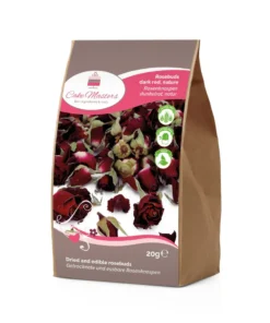 Cake-Masters Rosenknospen dunkelrot natur 20g