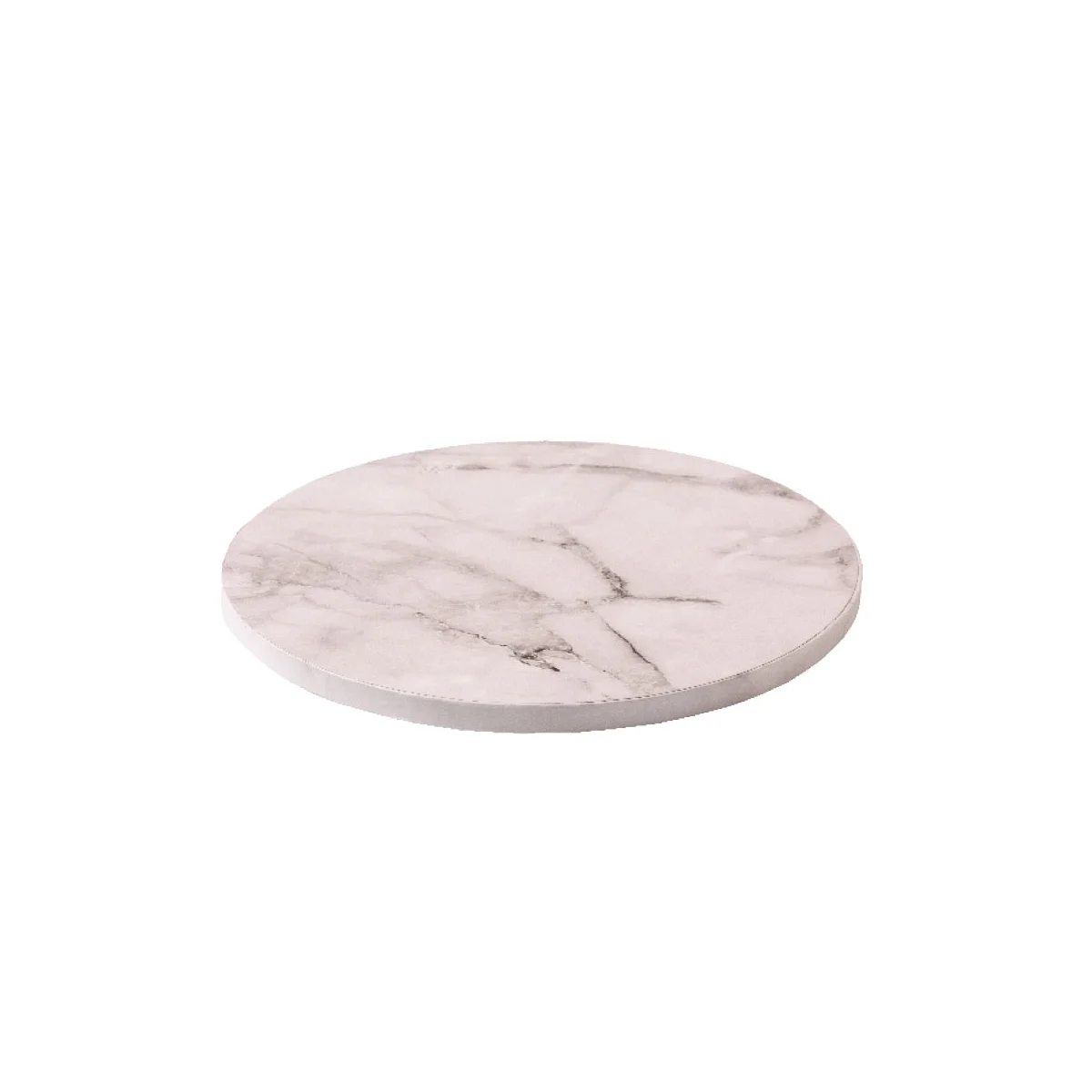 Decora 12mm Tortenplatte Rund White Marble 30cm