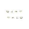 Essbare Diamanten Transparent 20 Stk.