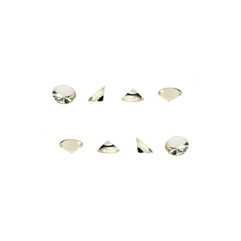 Essbare Diamanten Transparent 20 Stk.