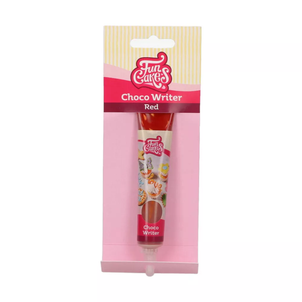FunCakes Schokoschreiber Rot 25g