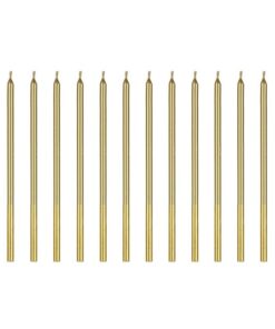 Partydeco Geburtstagskerzen - Gold