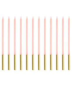 Partydeco Geburtstagskerzen - Rosa
