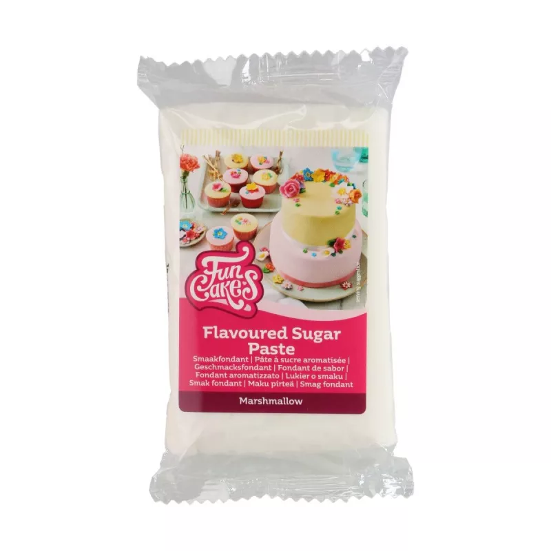 FunCakes Geschmacksfondant Marshmallow, 250 g