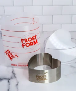 Frost Form - 6" (15cm) Heart - Cake Decorating Kit