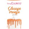 Scrap Cooking Schokoladengeschmacksglasur Drip Cake orange