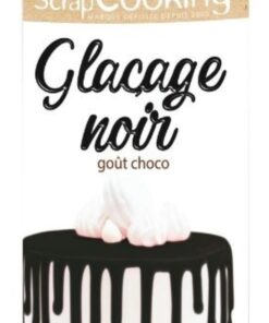 Scrap Cooking Schokoladengeschmacksglasur Drip Cake schwarz