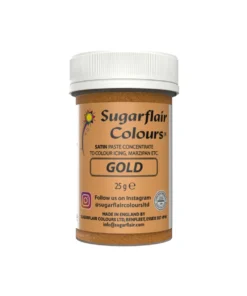 Sugarflair Pastenfarbe Gold 25g