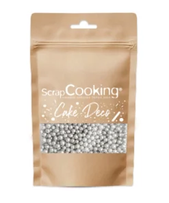 Scrap Cooking Zuckerstreusel Perlen Silber