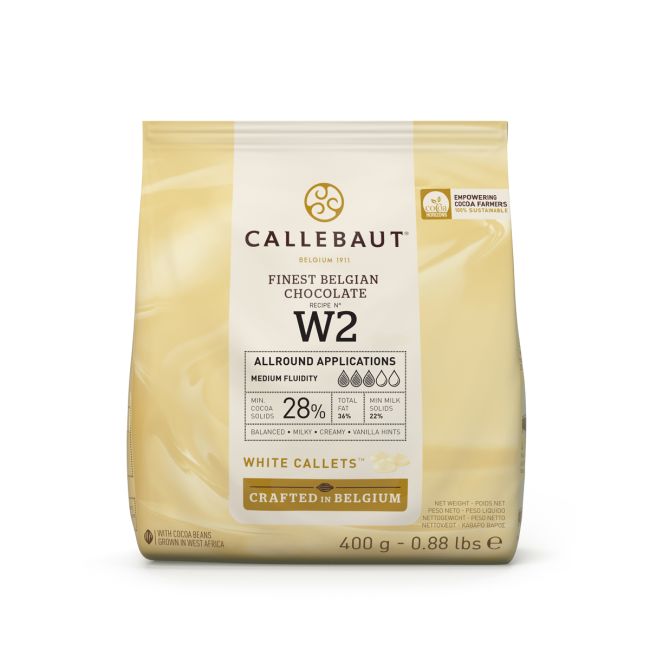Callebaut Chocolate Callets White 400g