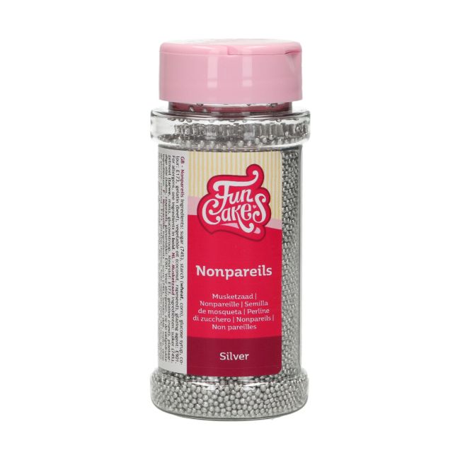 FunCakes Nonpareils Silver 80g