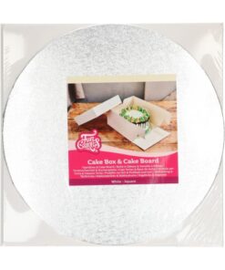 FunCakes Cake Box and Round Cake Board 30x30x15cm