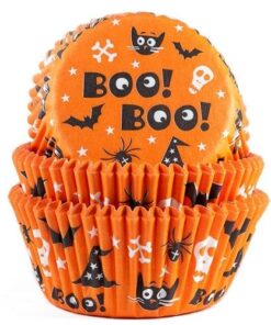 House of Marie Baking Cups Scary pk/48