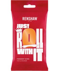 Renshaw Fondant Tiger orange 250g